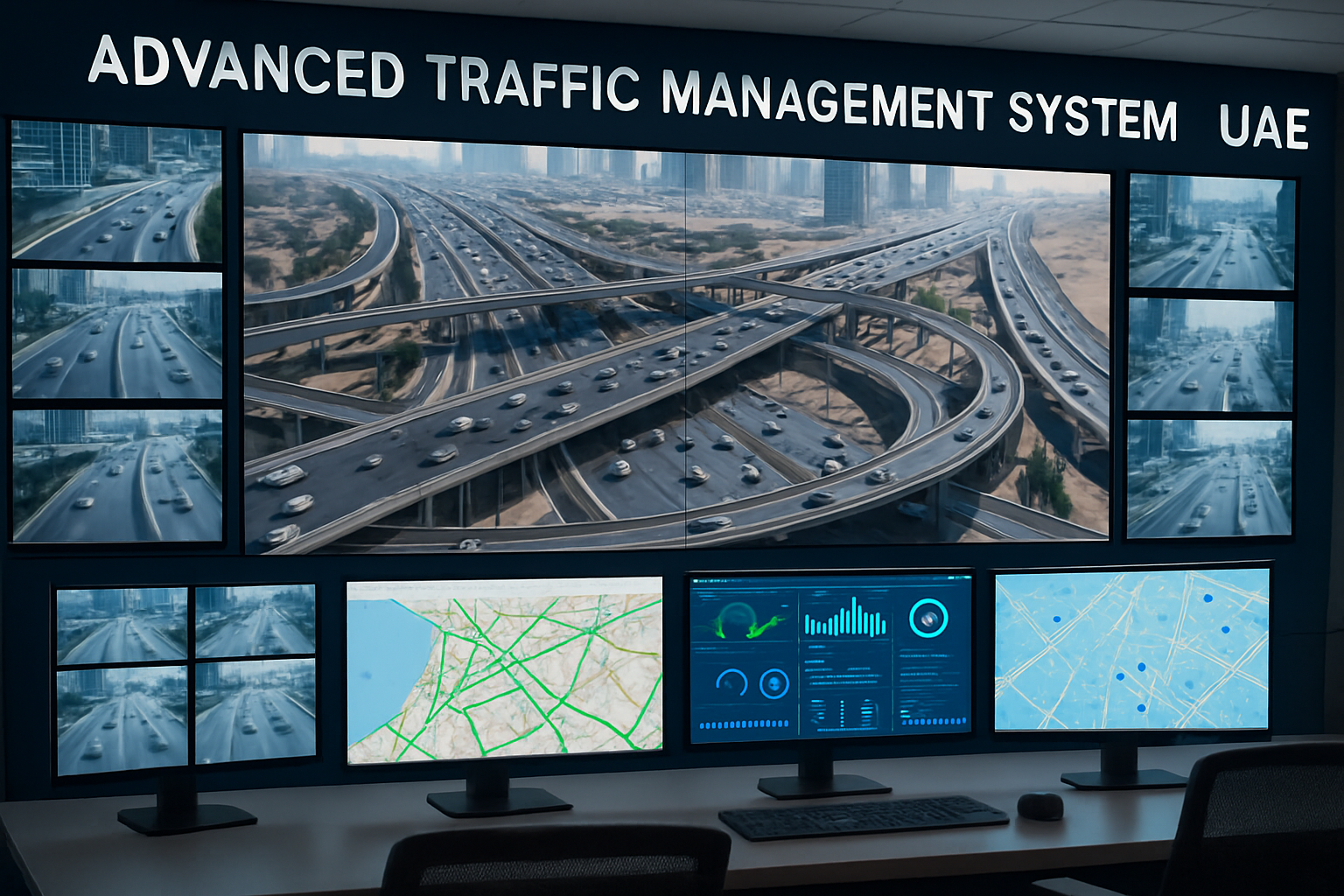 Advanced traffic management system in UAE